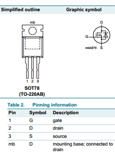 BUK9506-55B datasheet
