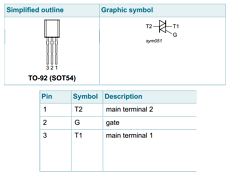 Z0107NA datasheet Z0107NA datasheet
