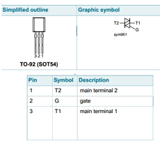 Z0109MA0 datasheet Z0109MA0 datasheet