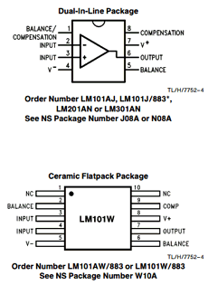 LM301 datasheet LM301 datasheet