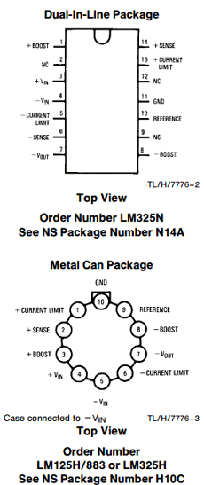 LM325N datasheet LM325N datasheet