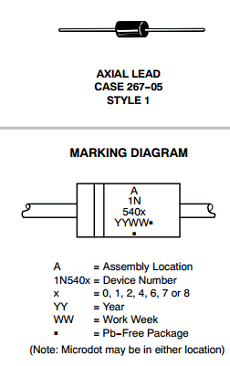 1N5401G datasheet