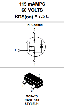 2N7002LT1 datasheet