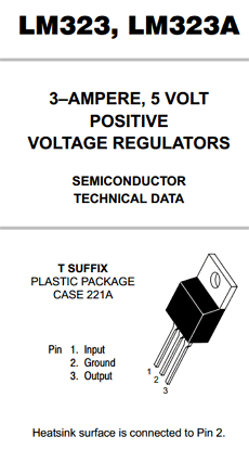 LM323 datasheet LM323 datasheet