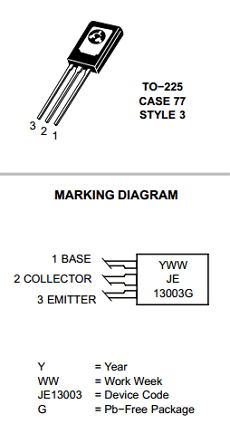 MJE13003 datasheet