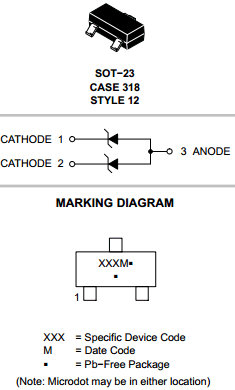 MMBZ5V6ALT1G datasheet MMBZ5V6ALT1G datasheet