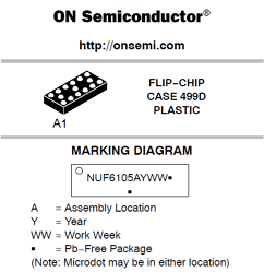 NUF6105FCT1 datasheet