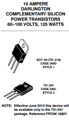 TIP140 datasheet
