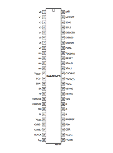 SAA5262PS datasheet SAA5262PS datasheet