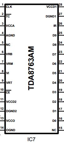 TDA8763M datasheet