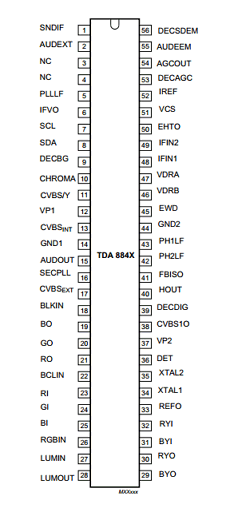 TDA8841H datasheet