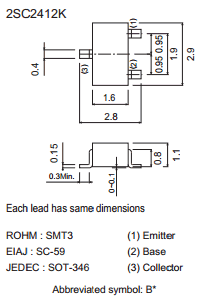 2SC2412K datasheet 2SC2412K datasheet