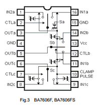 BA7606F datasheet BA7606F datasheet