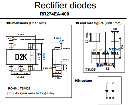 RR274EA-400 datasheet RR274EA-400 datasheet