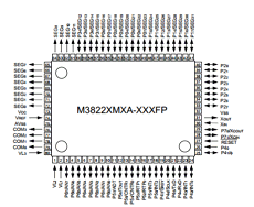 M3822XMXA-XXXFP datasheet