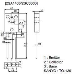 2SA1406 datasheet 2SA1406 datasheet
