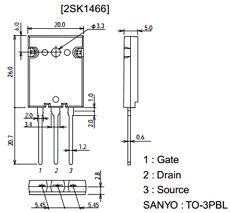 2SK1466 datasheet