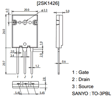 K1426 datasheet