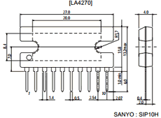 LA4270 datasheet