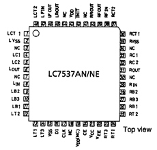 LC7537AN datasheet LC7537AN datasheet