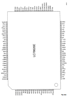 LC78626E datasheet LC78626E datasheet