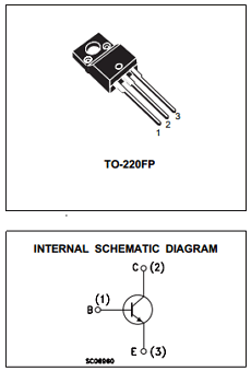 BUL1203EFP datasheet