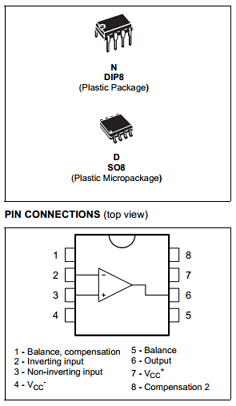 LM201AD datasheet LM201AD datasheet