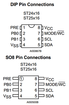 ST24C16 datasheet