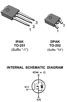 STD3N25 datasheet