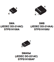 STPS1H100 datasheet