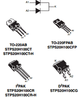 STPS20H100C datasheet STPS20H100C datasheet
