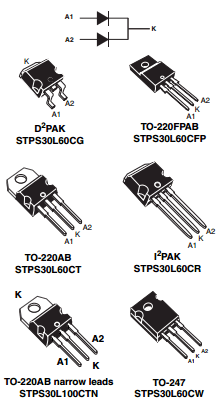 STPS30L60CR datasheet STPS30L60CR datasheet