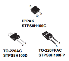 STPS8H100 datasheet STPS8H100 datasheet