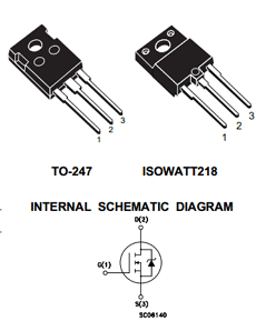 STW5NA100 datasheet
