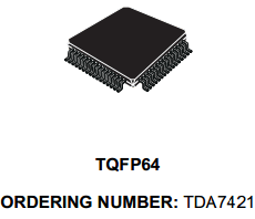 TDA7421 datasheet TDA7421 datasheet