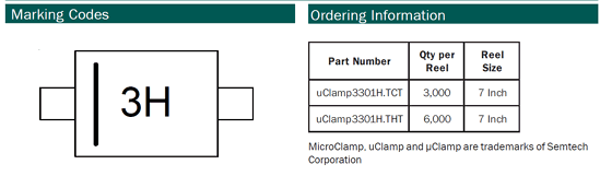 UCLAMP3301H datasheet
