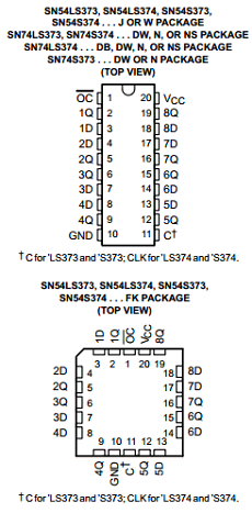 74LS374 datasheet