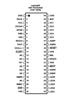 BQ34Z950 datenblatt