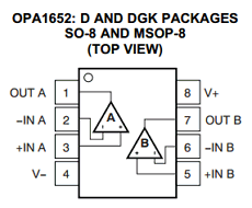 OPA1652 datenblatt