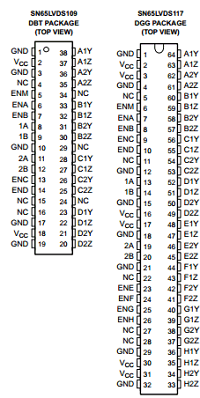 SN65LVDS117DGGR datasheet SN65LVDS117DGGR datasheet