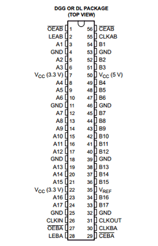 SN74GTL16616DL datasheet SN74GTL16616DL datasheet