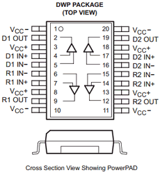 THS6002CDWPR datasheet