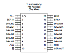 TLC6C5912-Q1 datasheet TLC6C5912-Q1 datasheet