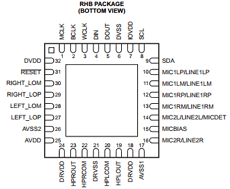 TLV320AIC3104 datasheet TLV320AIC3104 datasheet
