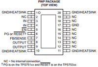 TPS75301QPWPRQ1 datasheet