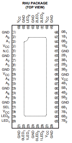 TS3L500AERHUR datasheet TS3L500AERHUR datasheet