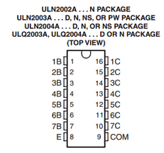 ULN2003AD datasheet ULN2003AD datasheet