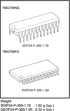 TB62709NG datasheet