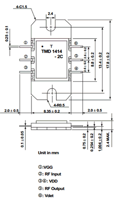 TMD1414-2C datasheet TMD1414-2C datasheet