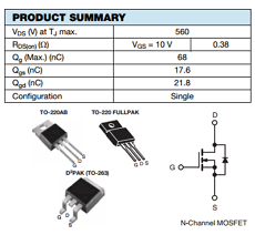 16N50C datasheet